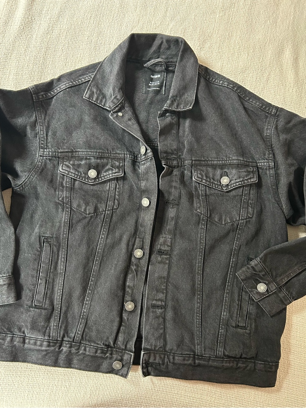 Cotton On Black Denim Jacket